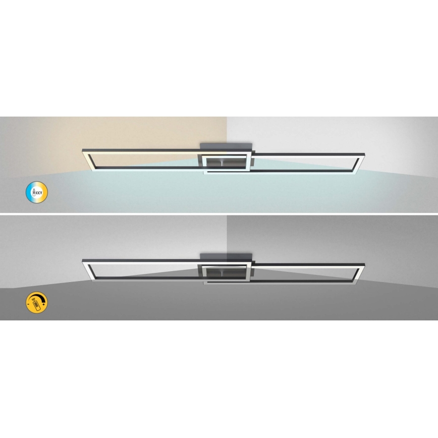 Rabalux - Zatemnjevalna LED stropna svetilka LED/38W/230V 3000-6500K Wi-Fi Tuya + daljinski upravljalnik 20x102 cm