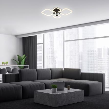 Rabalux - LED stropna svetilka z možnostjo zatemnitve LED/47W/230V 3000/4000/6000K + daljinski upravljalnik 46x54 cm