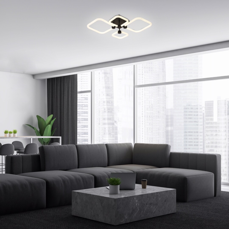 Rabalux - LED stropna svetilka z možnostjo zatemnitve LED/47W/230V 3000/4000/6000K + daljinski upravljalnik 46x54 cm