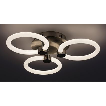 Rabalux - Zatemnjevalno LED stropno svetilo LED/21W/230V 3000/4000/6000K + daljinski upravljalnik, premer 41 cm