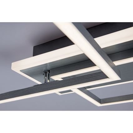 Rabalux - LED Stropna svetilka LED/40W/230V 4000K mat krom 39x50 cm