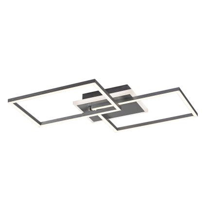 Rabalux - LED Stropna svetilka LED/40W/230V 4000K mat krom 39x50 cm