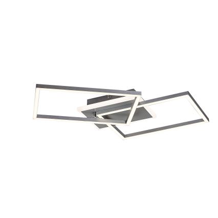 Rabalux - LED Stropna svetilka LED/40W/230V 4000K mat krom 39x50 cm