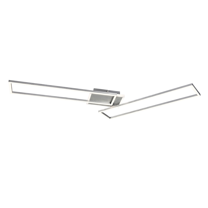 Rabalux - LED Zatemnitvena stropna svetilka LED/40W/230V 2700-6500K Wi-Fi Tuya mat krom + Daljinski upravljalnik