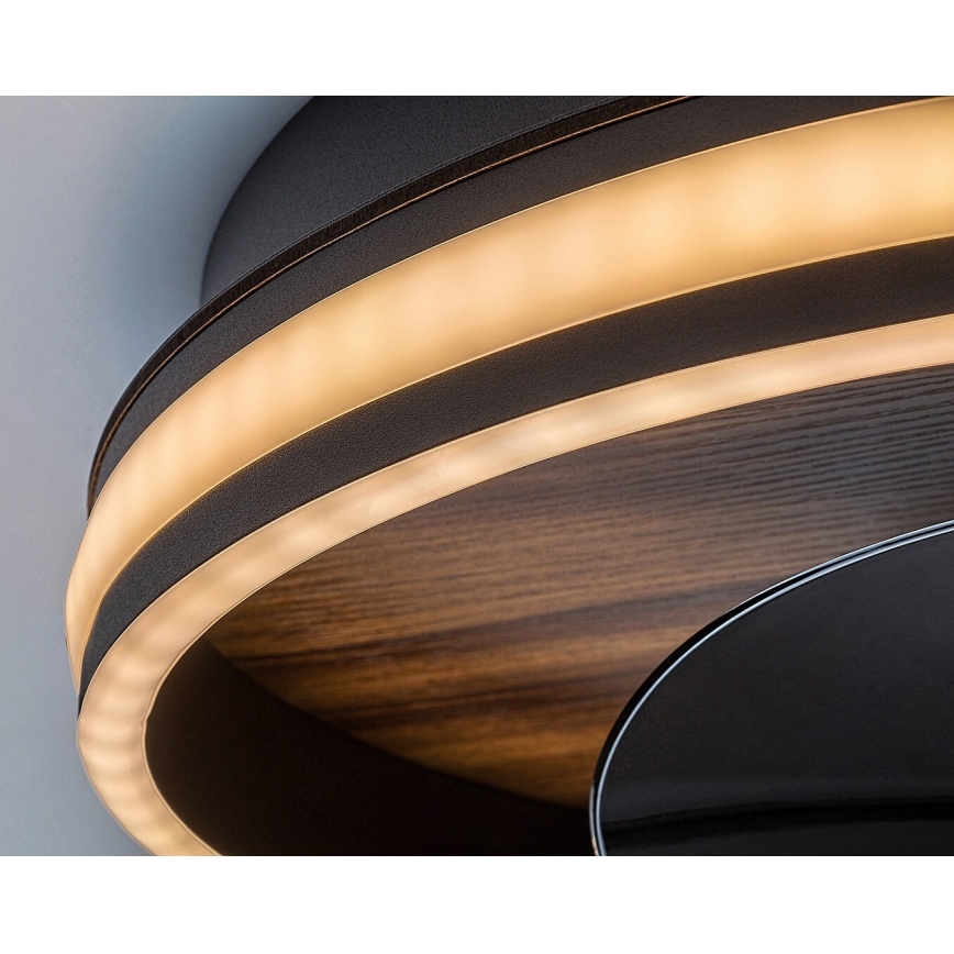 Rabalux - LED Zatemnitvena stropna svetilka z ventilatorjem LED/30W/230V 3000-6500K + Daljinski upravljalnik