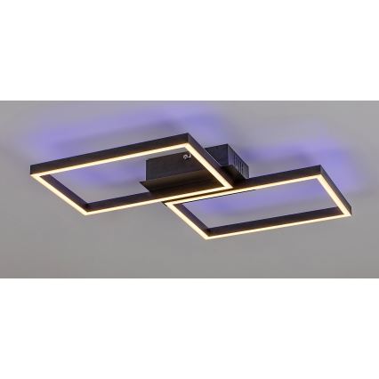 Rabalux - LED RGBW Zatemnitvena stropna svetilka LED/40W/230V 2700-6500K + Daljinski upravljalnik