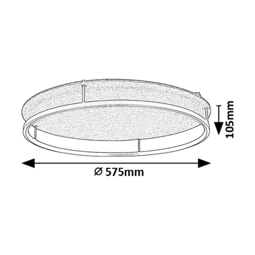 Rabalux - LED Stropna svetilka LED/40W/230V 3000/4000K