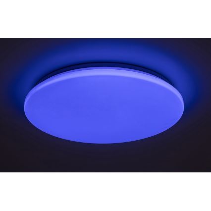 Rabalux - LED RGB Zatemnitvena stropna svetilka LED/24W/230V Wi-Fi Tuya 3000-6500K 31 cm