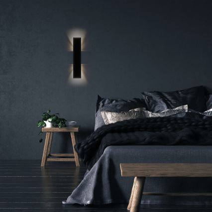 Rabalux - LED Stenska svetilka LED/6W/230V 3000K črna