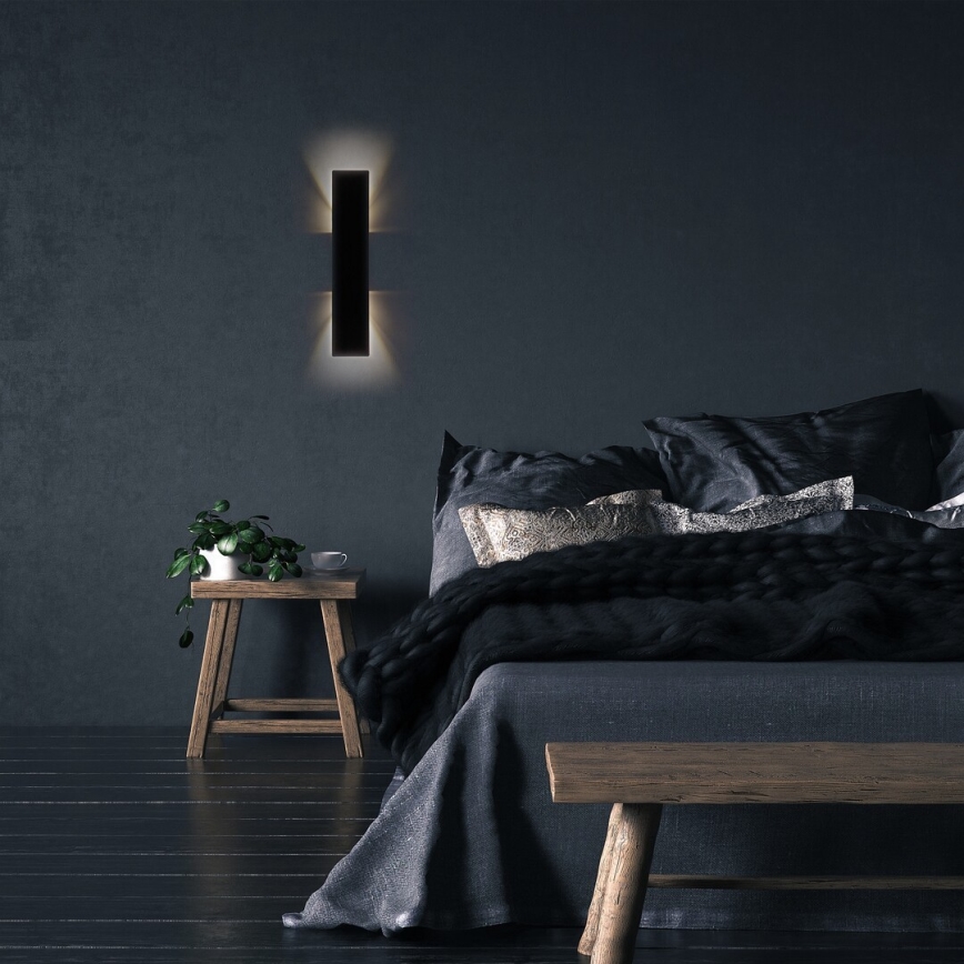 Rabalux - LED Stenska svetilka LED/6W/230V 3000K črna