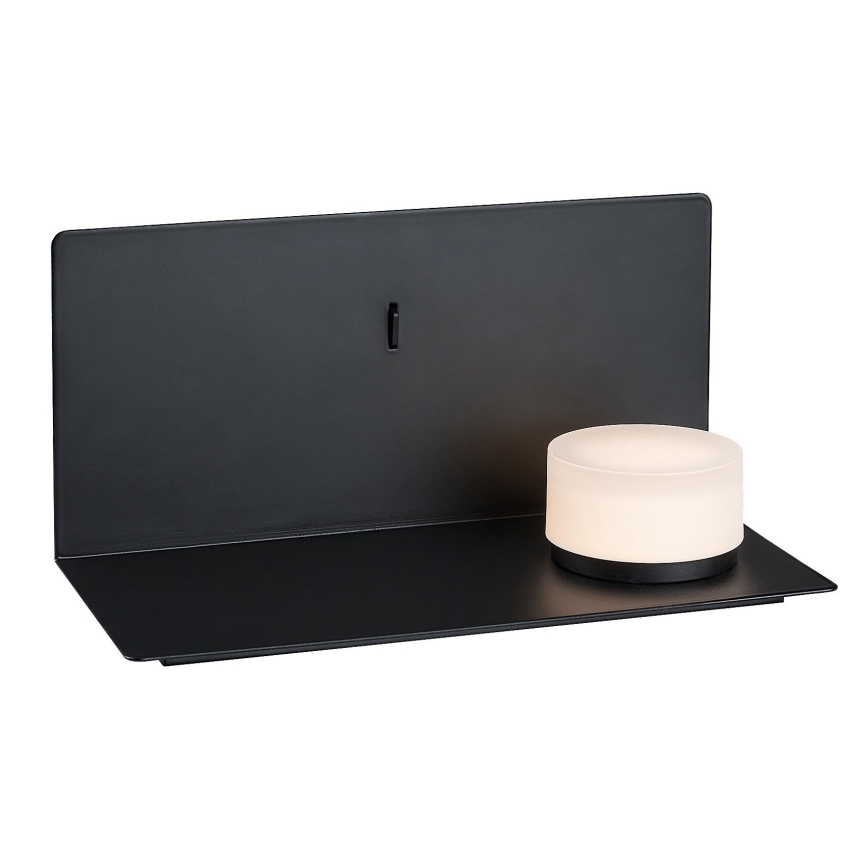 Rabalux - LED Stenska svetilka s polico in USB portem LED/6W/230V 3000K