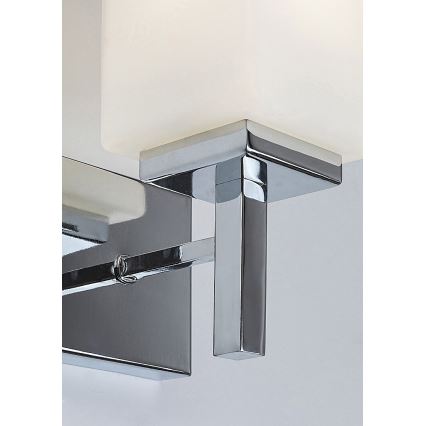 Rabalux - Kopalniška stenska svetilka 1xE14/10W/230V IP44 sijajni krom