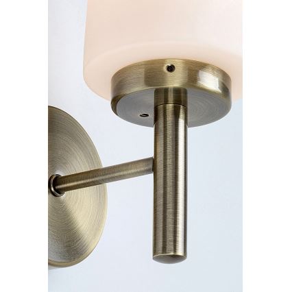 Rabalux - Kopalniška stenska svetilka 1xE14/10W/230V IP44 bron