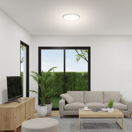 Rabalux - LED Stropna svetilka LED/24W/230V 4000K pr. 30 cm bela
