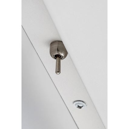 Rabalux - Stenska svetilka s polico in USB port 1xGU10/25W/230V bela