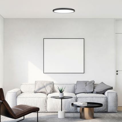 Rabalux - LED Stropna svetilka LED/24W/230V 3000/4000/6000K pr. 29 cm črna
