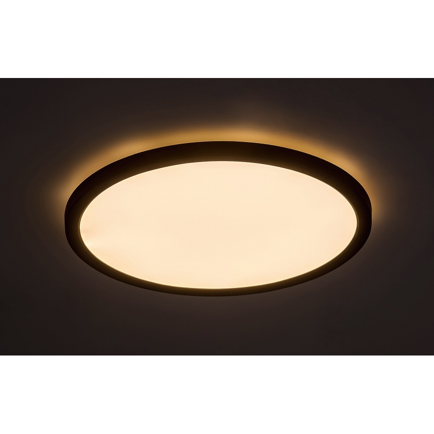 Rabalux - LED Stropna svetilka LED/36W/230V 3000/4000/6000K pr. 40 cm črna