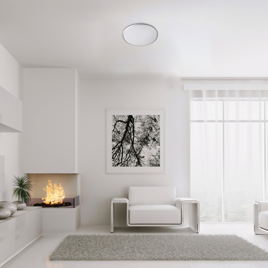 Rabalux - LED Stropna svetilka LED/45W/230V 4000K srebrna 48 cm