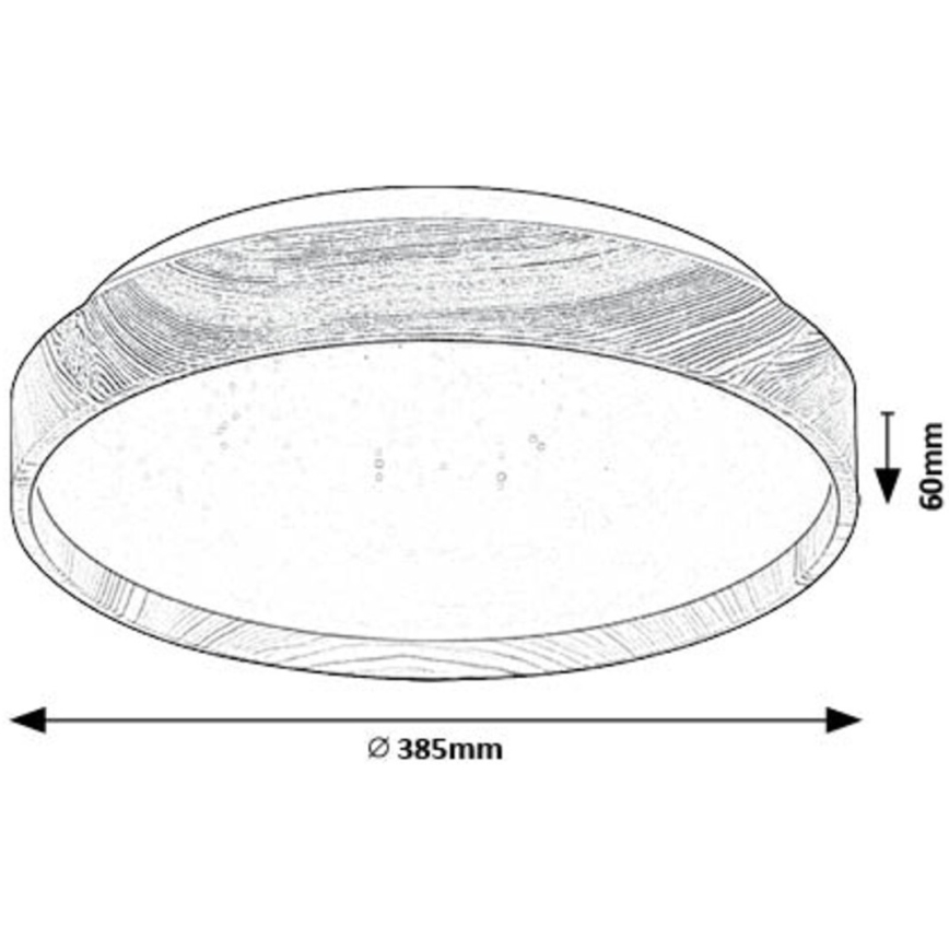 Rabalux - LED Stropna svetilka LED/24W/230V 3000K pr. 38 cm