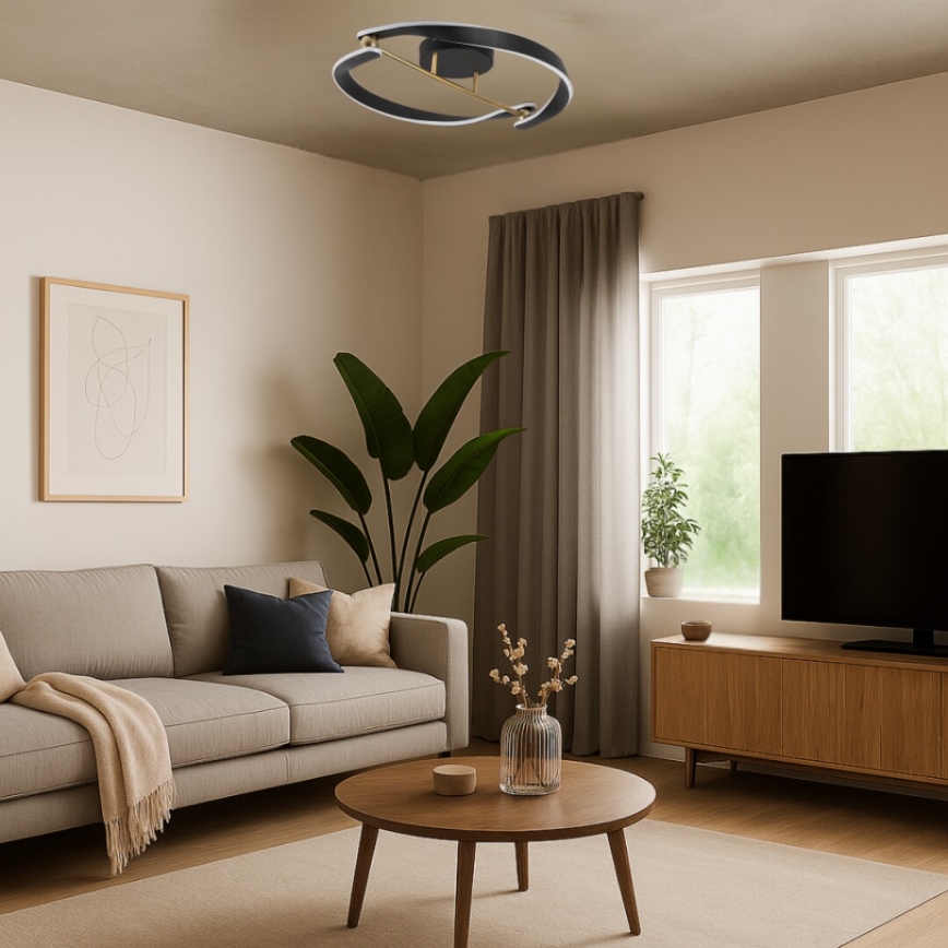 Rabalux - LED stropna svetilka, 40 W, 230 V, 3000 K, premer 60 cm