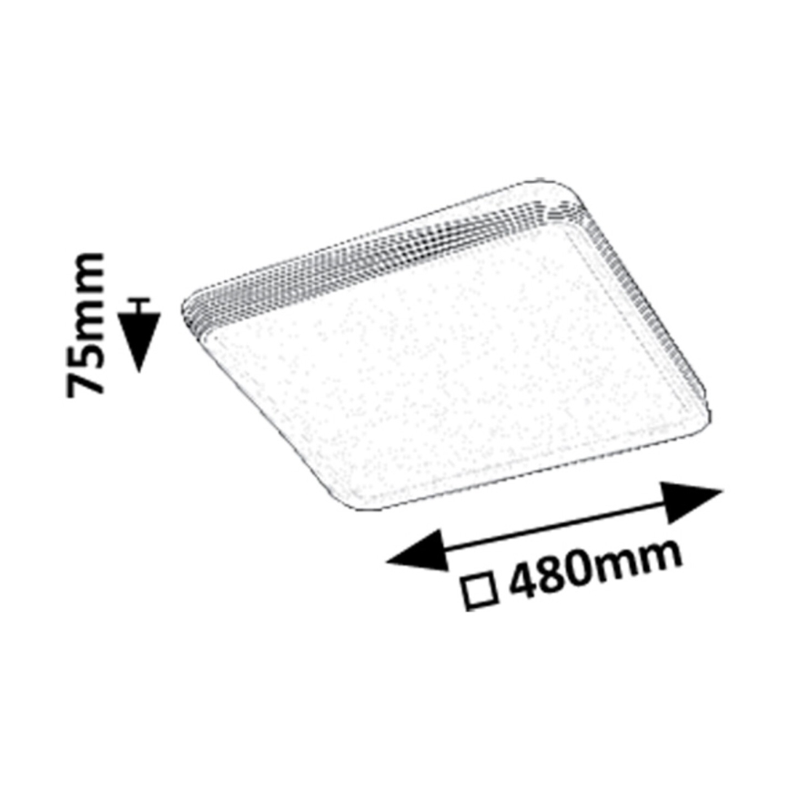 Rabalux - LED Stropna svetilka LED/40W/230V 3000K