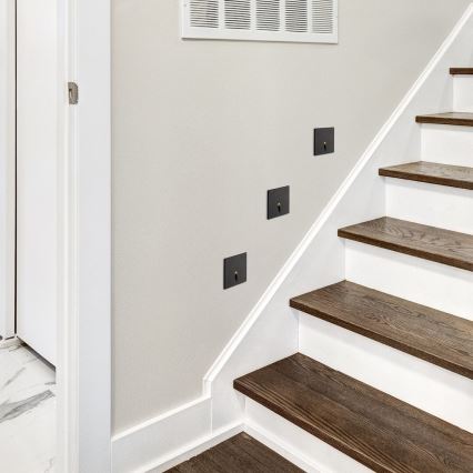 Rabalux - LED Stopniščna svetilka LED/3W/230V 3000K črna