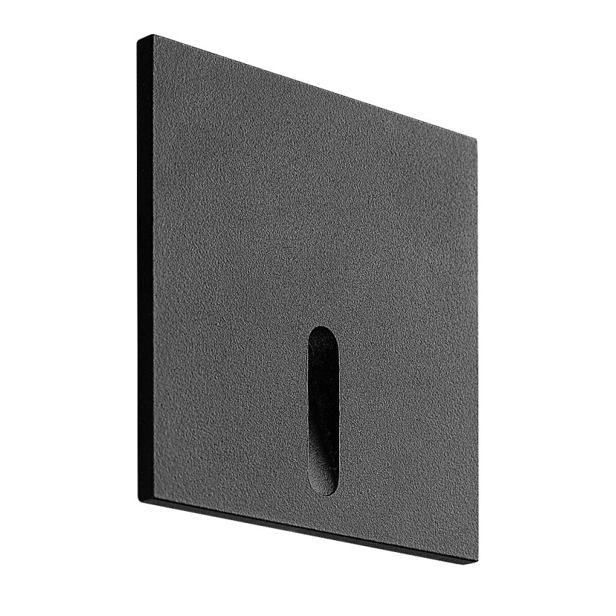 Rabalux - LED Stopniščna svetilka LED/3W/230V 3000K črna