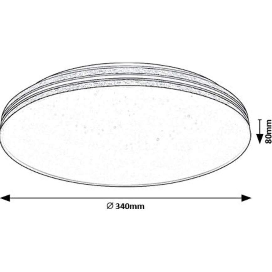 Rabalux - LED Stropna svetilka LED/18W/230V 3000K pr. 34 cm