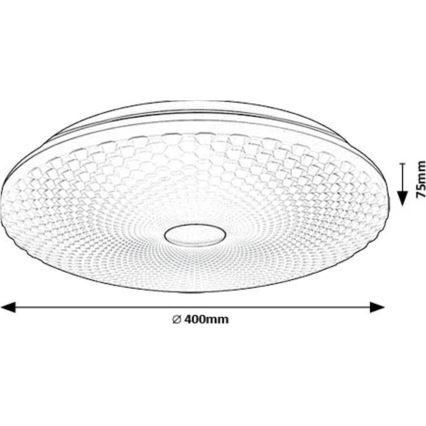 Rabalux - LED Stropna svetilka LED/24W/230V 4000K pr. 40 cm