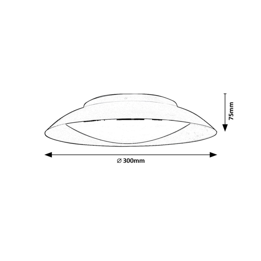 Rabalux - LED Stropna svetilka LED/20W/230V 3000K pr. 30 cm