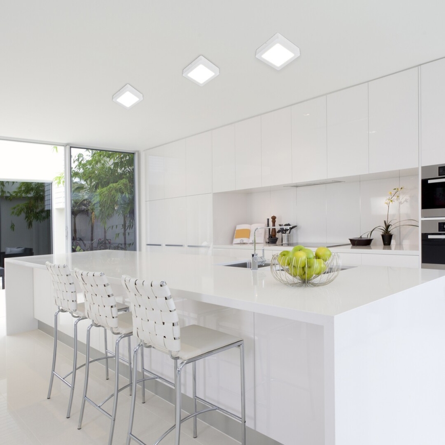 Rabalux - LED Stropna svetilka LED/24W/230V 4000K 22x22 cm bela