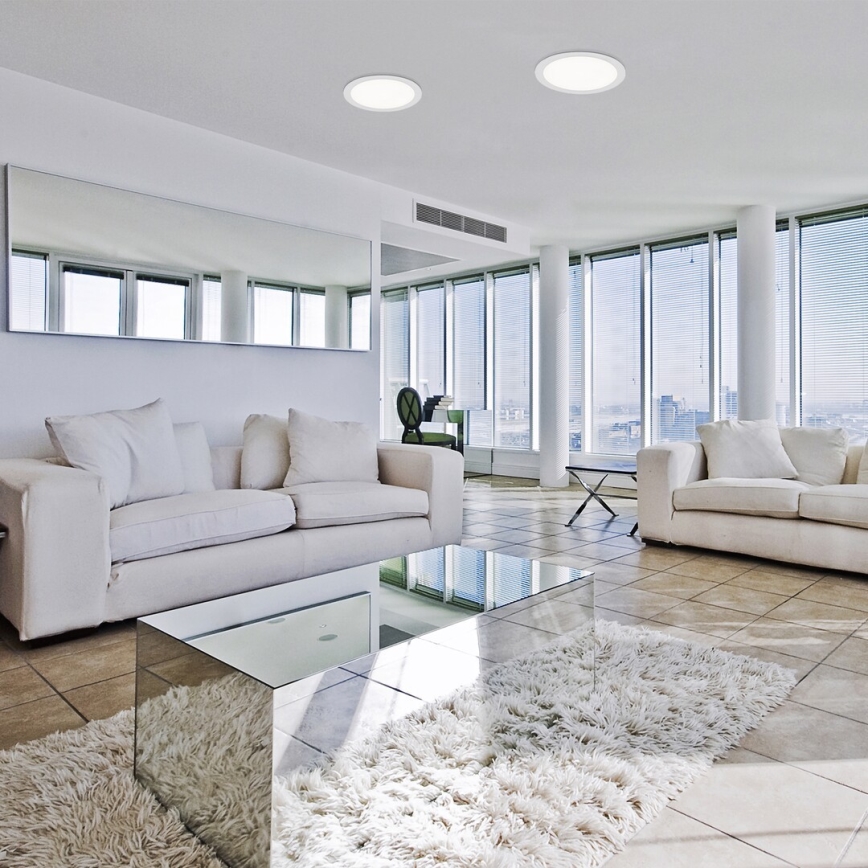 Rabalux - LED Vgradna svetilka LED/18W/230V 3000K pr. 22 cm bela