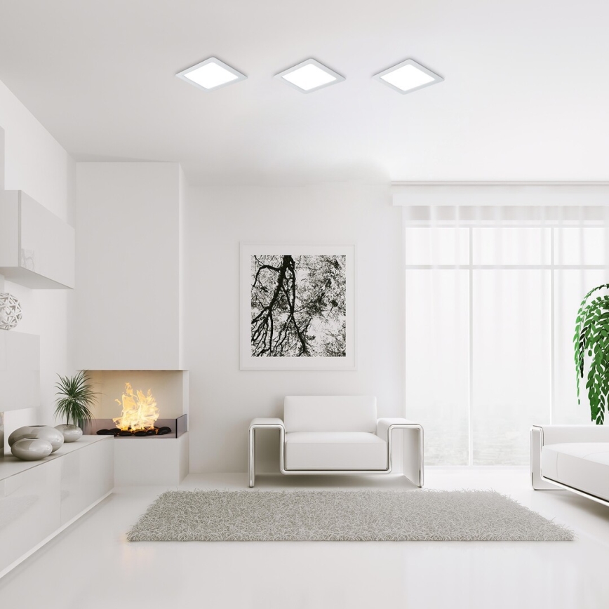 Rabalux - LED Vgradna svetilka LED/3W/230V 3000K 9x9 cm bela