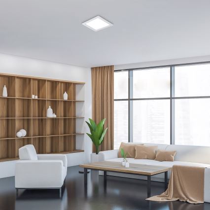 Rabalux - LED Vgradna svetilka LED/18W/230V 22x22 cm bela