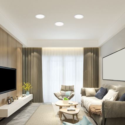 Rabalux - LED Vgradna svetilka LED/3W/230V pr. 9 cm bela