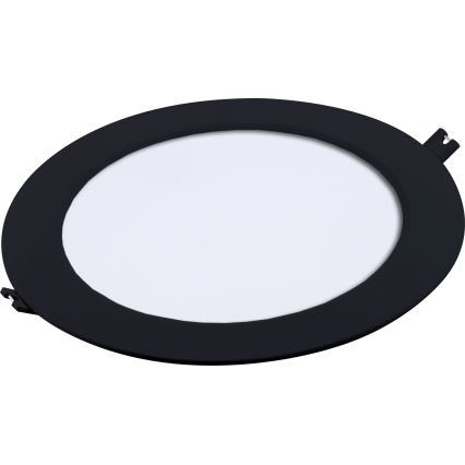 Rabalux - LED Vgradna svetilka LED/18W/230V pr. 22 cm črna