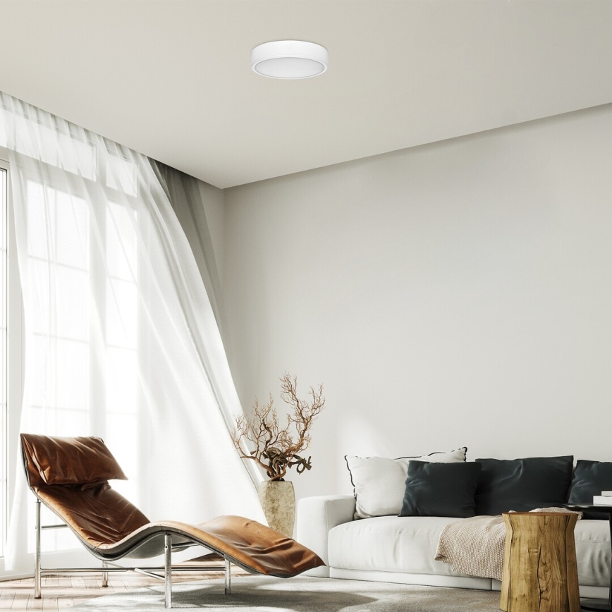 Rabalux - LED Stropna svetilka LED/22W/230V 3000/4000/6000K pr. 21 cm bela