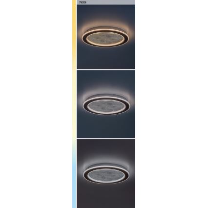 Rabalux - LED stropna svetilka z zatemnjevanjem LED/24W/230V 3000-6500K Ø 40 cm + daljinski upravljalnik