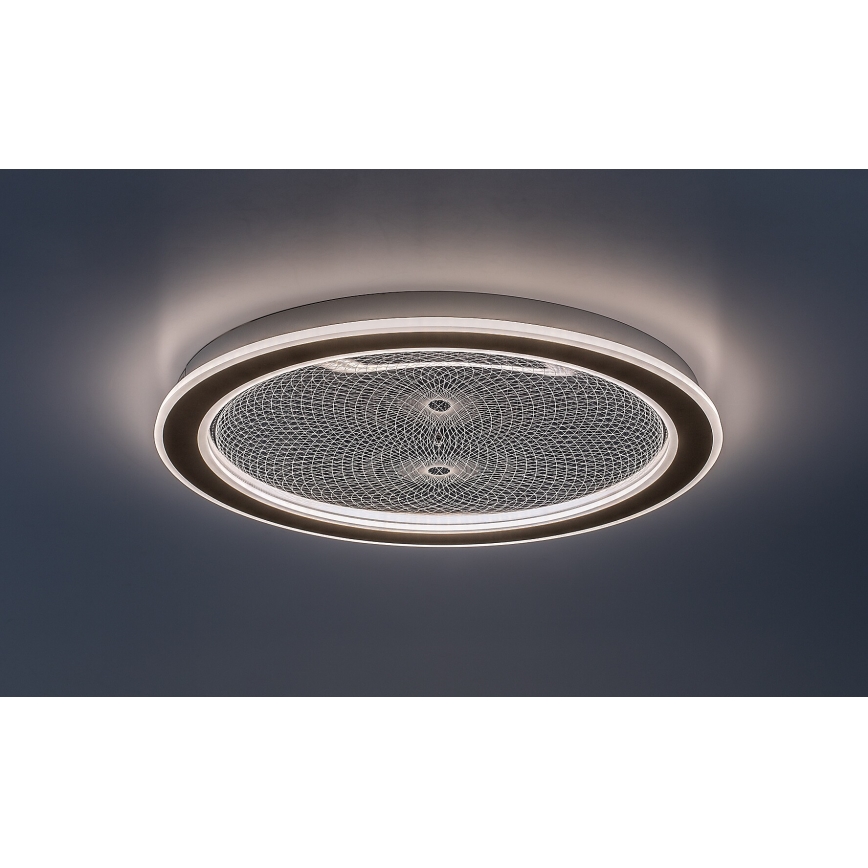 Rabalux - zatemnljiva LED stropna svetilka, 34 W, 230 V, 3000–6500 K, premer 51 cm, z daljinskim upravljalnikom