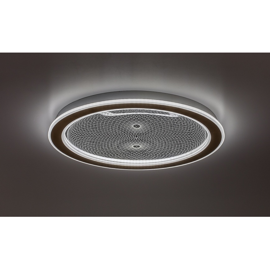 Rabalux - zatemnljiva LED stropna svetilka, 34 W, 230 V, 3000–6500 K, premer 51 cm, z daljinskim upravljalnikom
