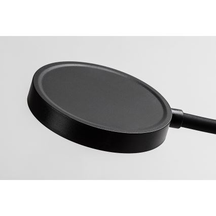 Rabalux - zatemnjevalna stenska LED svetilka LED/4W/230V z USB priključkom za vtičnico, črna