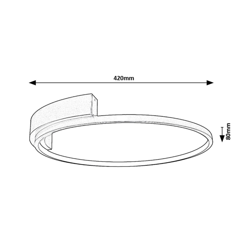 Rabalux - LED Stropna svetilka LED/23W/230V