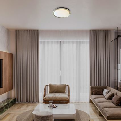 Rabalux - LED Zatemnitvena stropna svetilka LED/48W/230V 3000-6500K + Daljinski upravljalnik