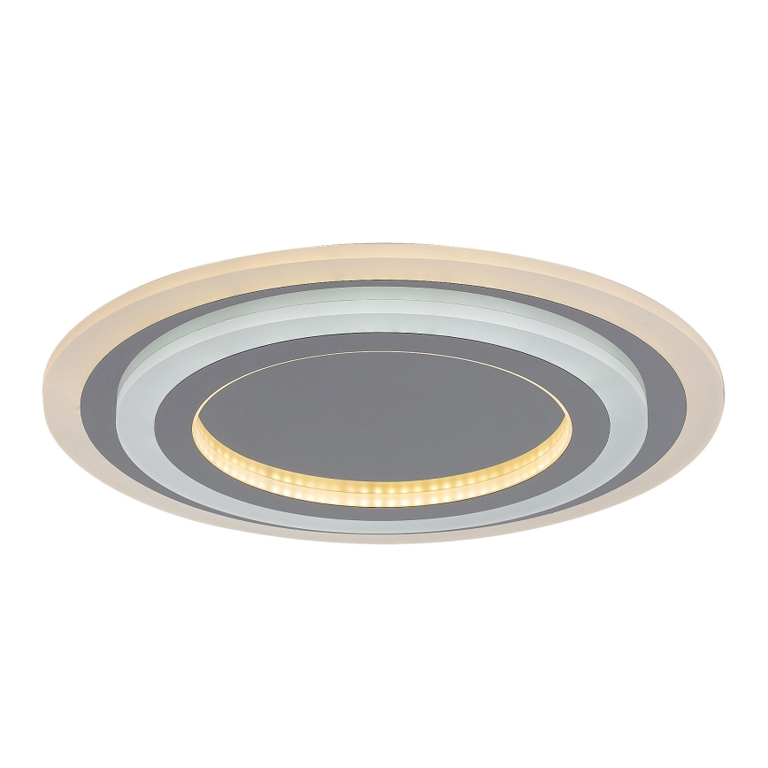 Rabalux - LED Zatemnitvena stropna svetilka LED/56W/230V 3000/4000/6000K mat krom + Daljinski upravljalnik