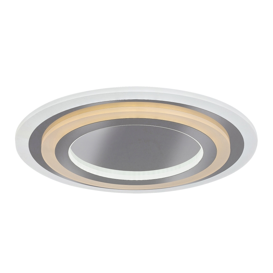 Rabalux - LED Zatemnitvena stropna svetilka LED/56W/230V 3000/4000/6000K mat krom + Daljinski upravljalnik