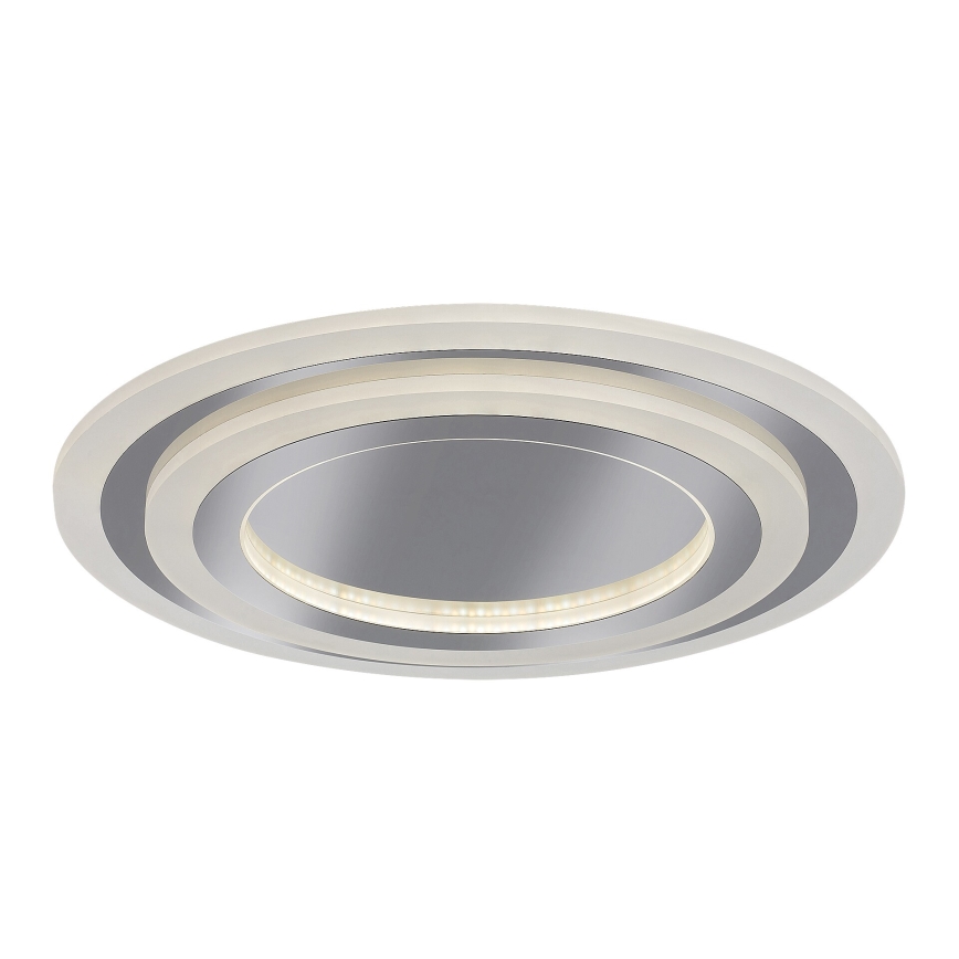 Rabalux - LED Zatemnitvena stropna svetilka LED/56W/230V 3000/4000/6000K mat krom + Daljinski upravljalnik
