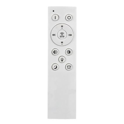 Rabalux - LED Zatemnitvena stropna svetilka LED/56W/230V 3000/4000/6000K mat krom + Daljinski upravljalnik