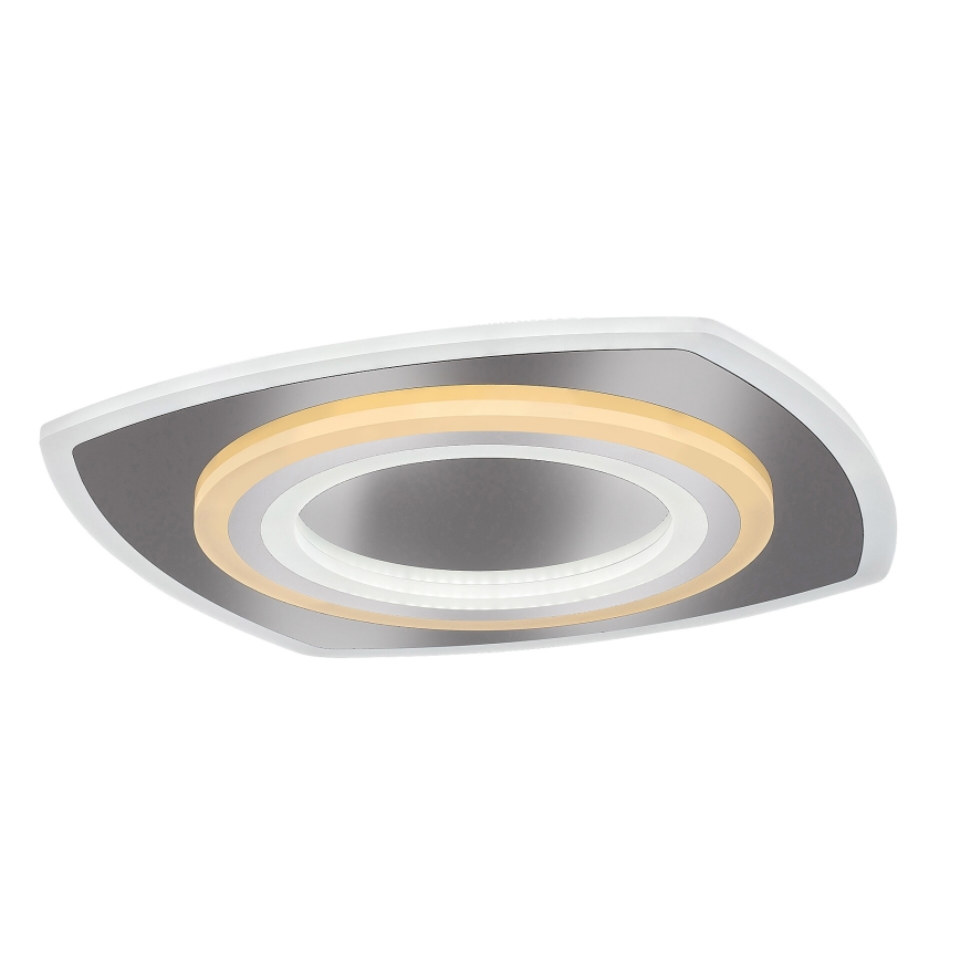 Rabalux - LED Zatemnitvena stropna svetilka LED/60W/230V 3000/4000/6000K mat krom + Daljinski upravljalnik