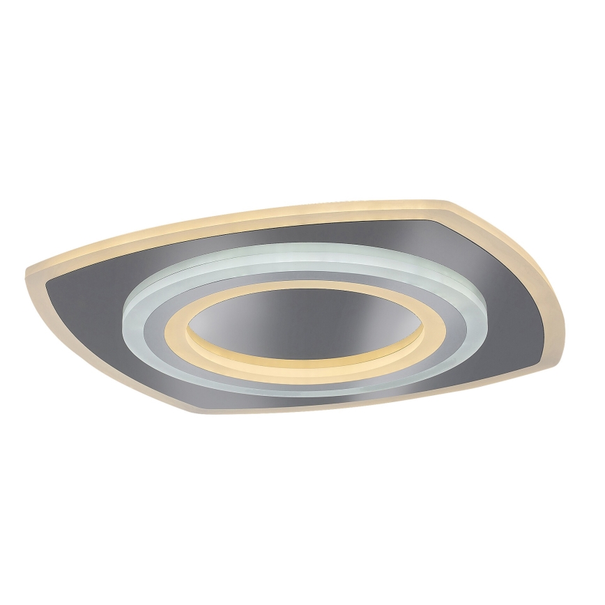 Rabalux - LED zatemnjevalna stropna svetilka LED/60W/230V 3000/4000/6000K matiran krom + daljinski upravljalnik 48x48 cm