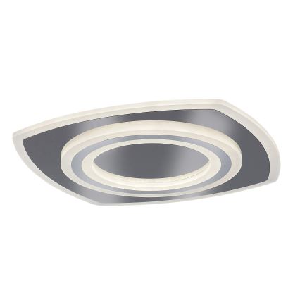 Rabalux - LED zatemnjevalna stropna svetilka LED/60W/230V 3000/4000/6000K matiran krom + daljinski upravljalnik 48x48 cm